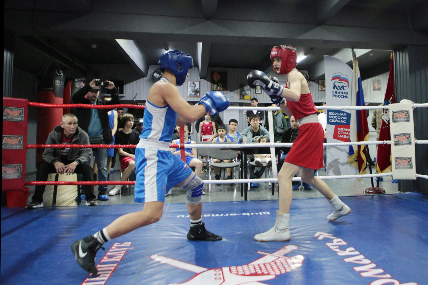 Член Общественной палаты Российской Федерации Александр Асафов вручил медали на соревнованиях по боксу в Северном Тушино  фото