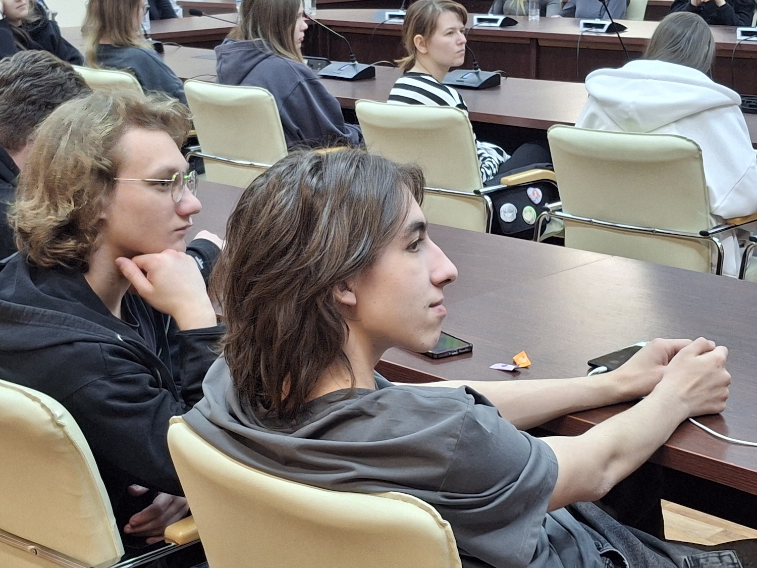 Член Общественной палаты РФ Александр Асафов обсудил со студентами Росбиотеха продовольственную безопасность и будущее науки  фото