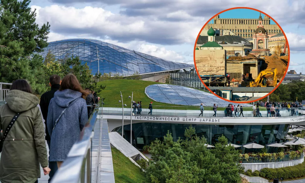 За кулисами Зарядья  фото