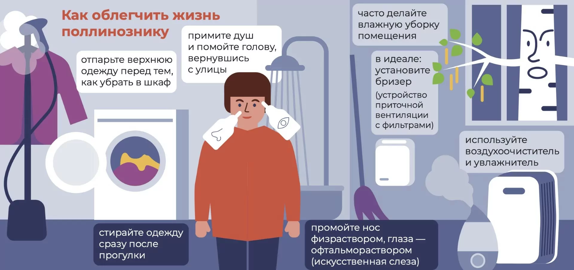 Эксперт рассказал, как защитить себя от аллергенов в период цветения Эксперт рассказал, как защитить себя от аллергенов в период цветения фото