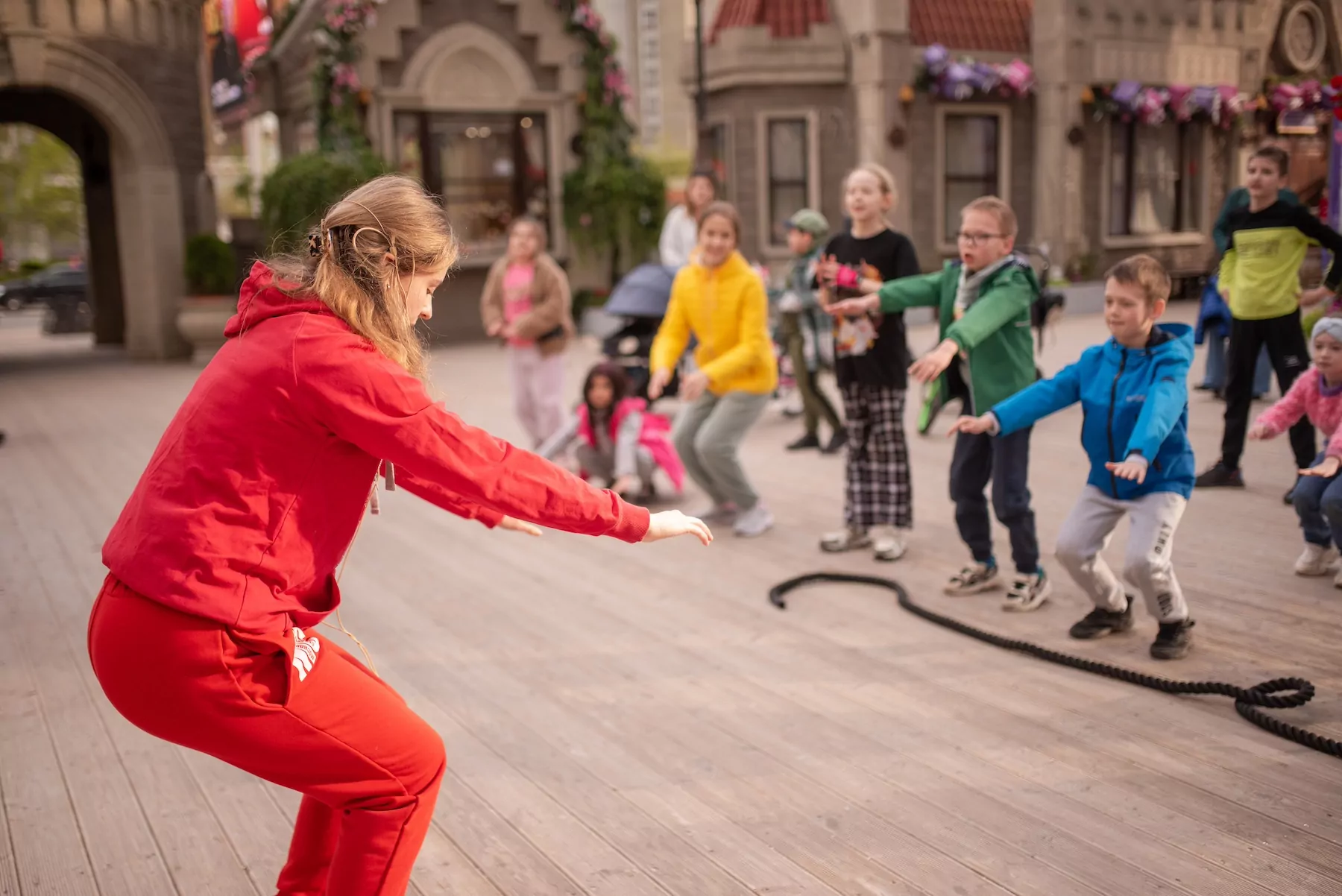 На площадках фестиваля «Московская весна Победы» проходят спортивные состязания  фото