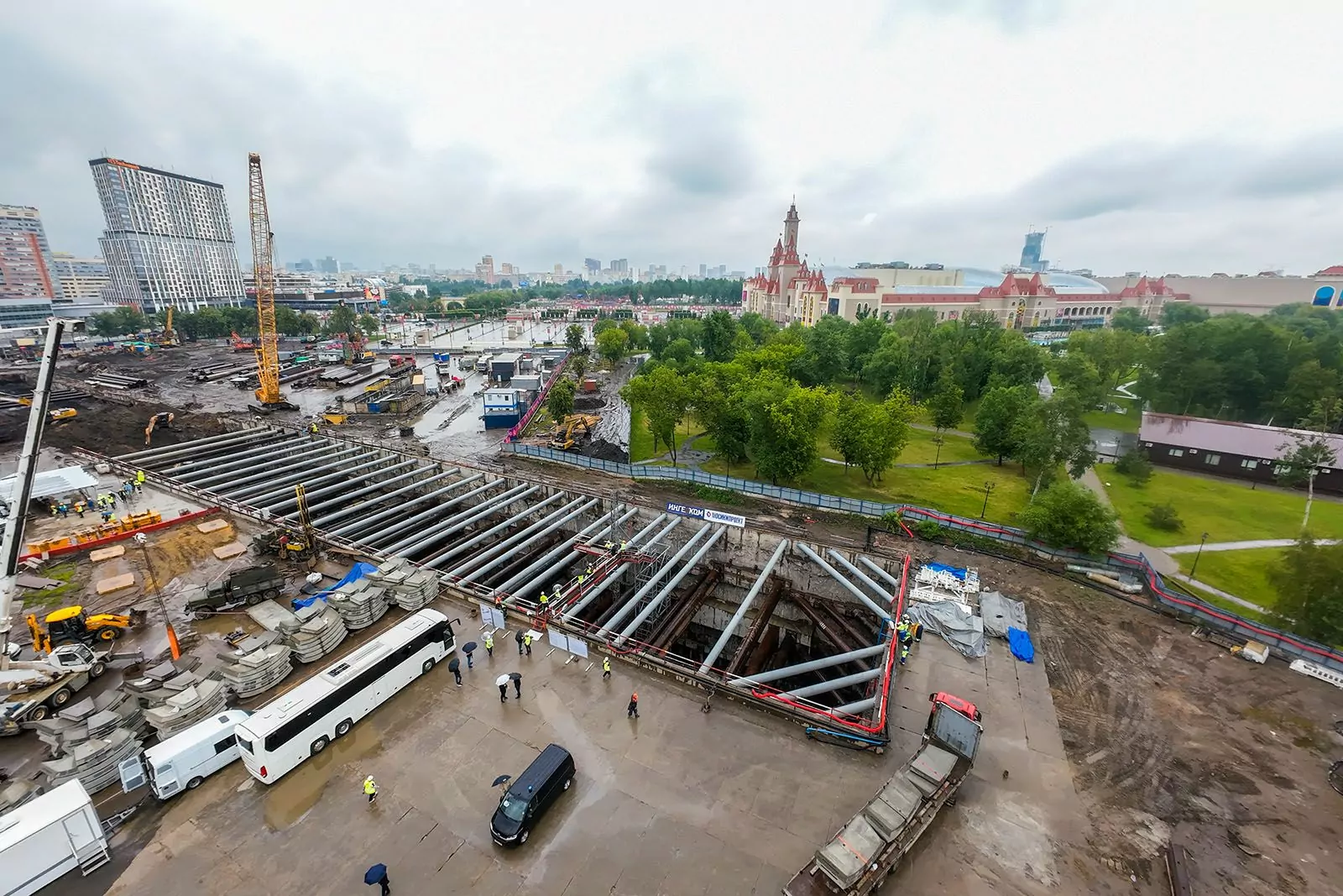 Москва возрождает масштабное строительство метро  фото