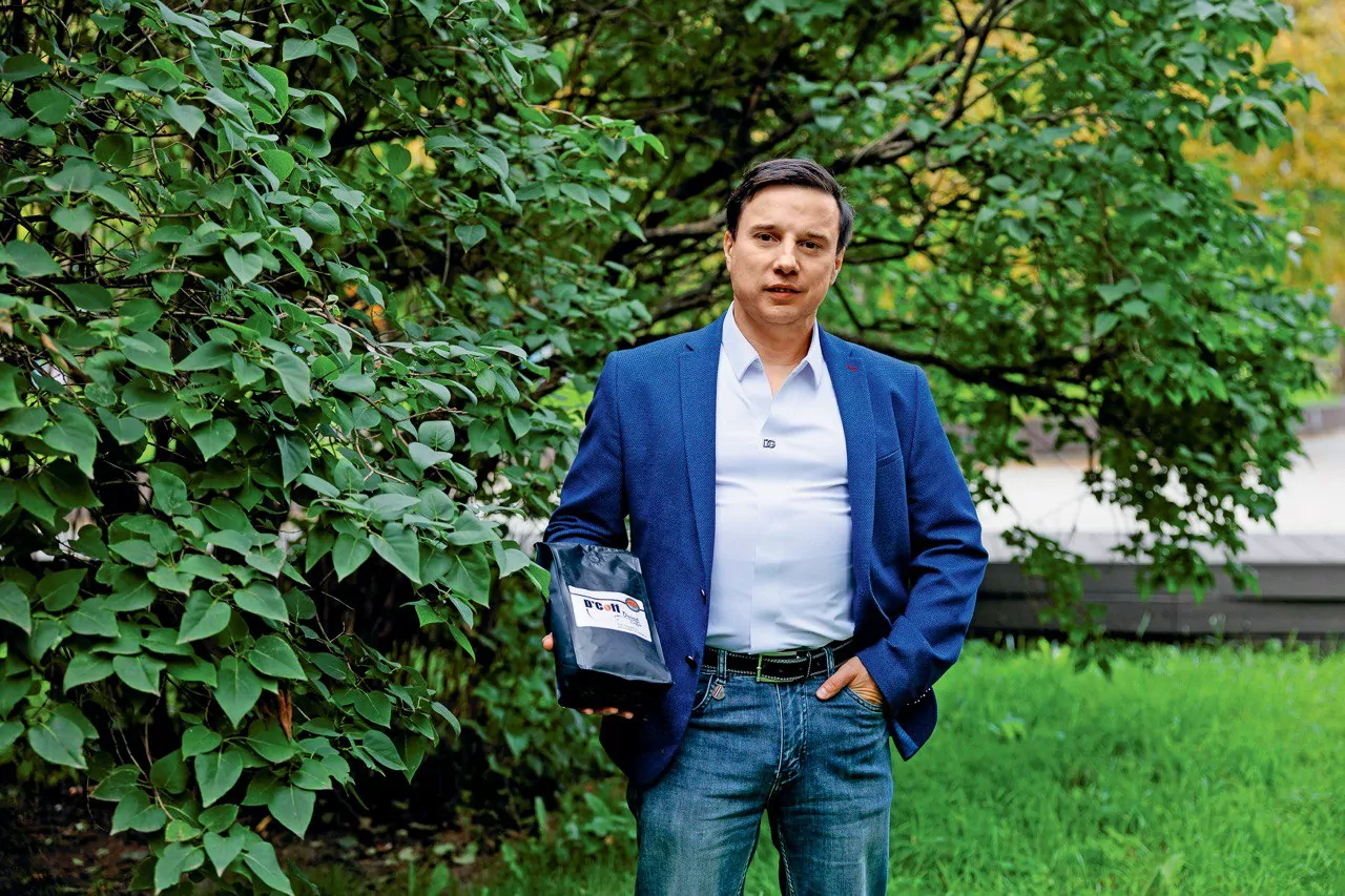 Павел Красотин, создатель кофейного бренда D’Coff
