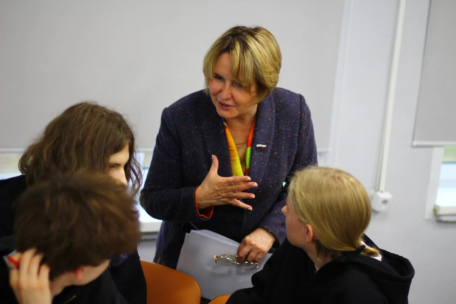 Светлана Разворотнева оценила студенческие проекты на чемпионате по городскому развитию Светлана Разворотнева оценила студенческие проекты на чемпионате по городскому развитию фото