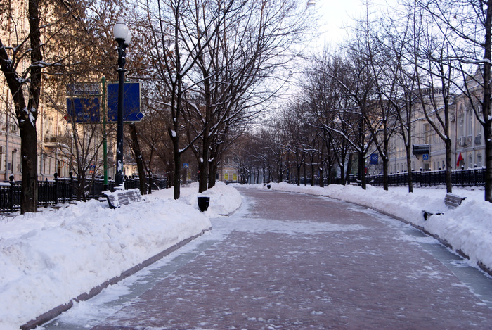 Оттепель и облачная погода сохранятся в Москве 22 декабря, фото