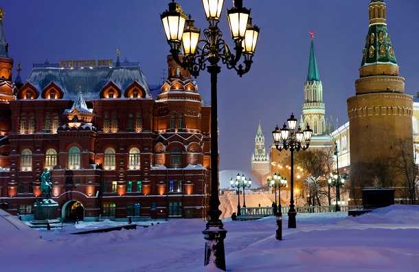 В пятницу 13 января в Москве ожидается небольшой снег и до -5 градусов, фото