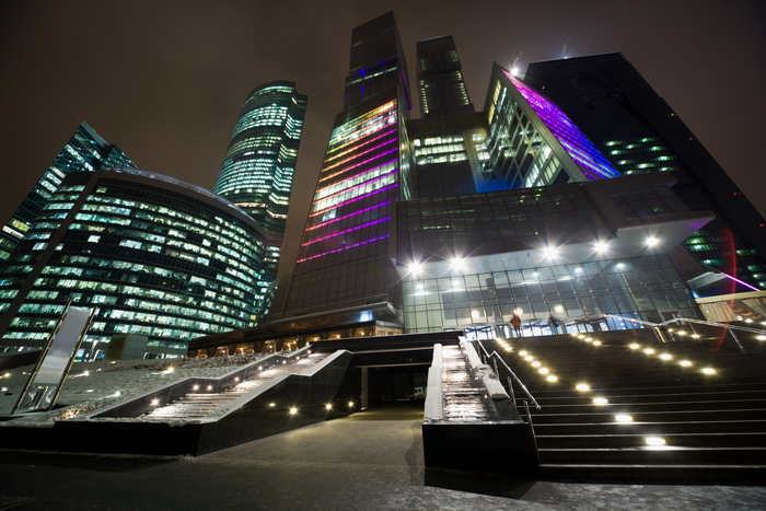 В «Москва-Сити» запустили самый высокий лифт в Европе, фото