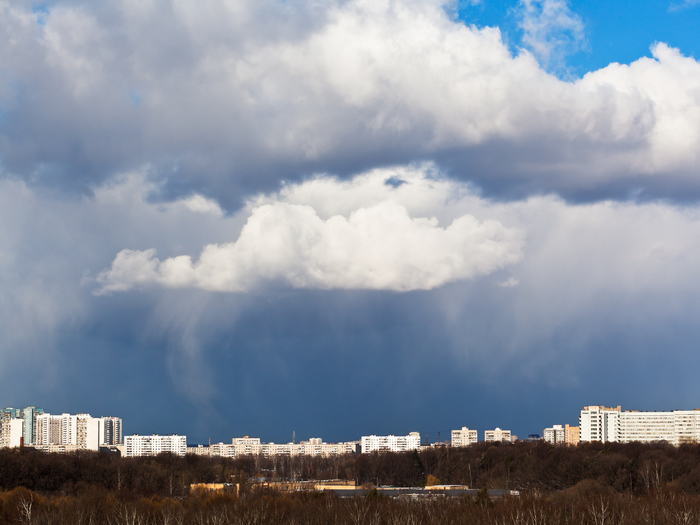 Дождь и низкое атмосферное давление‍ ожидается в Москве 16 марта, фото