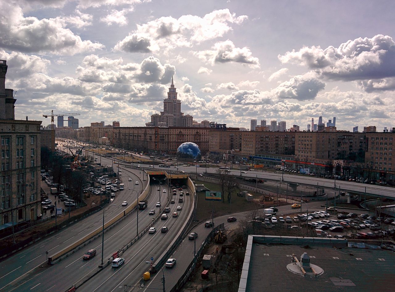 В Москве на Волоколамском шоссе введут временную выделенную полосу, фото
