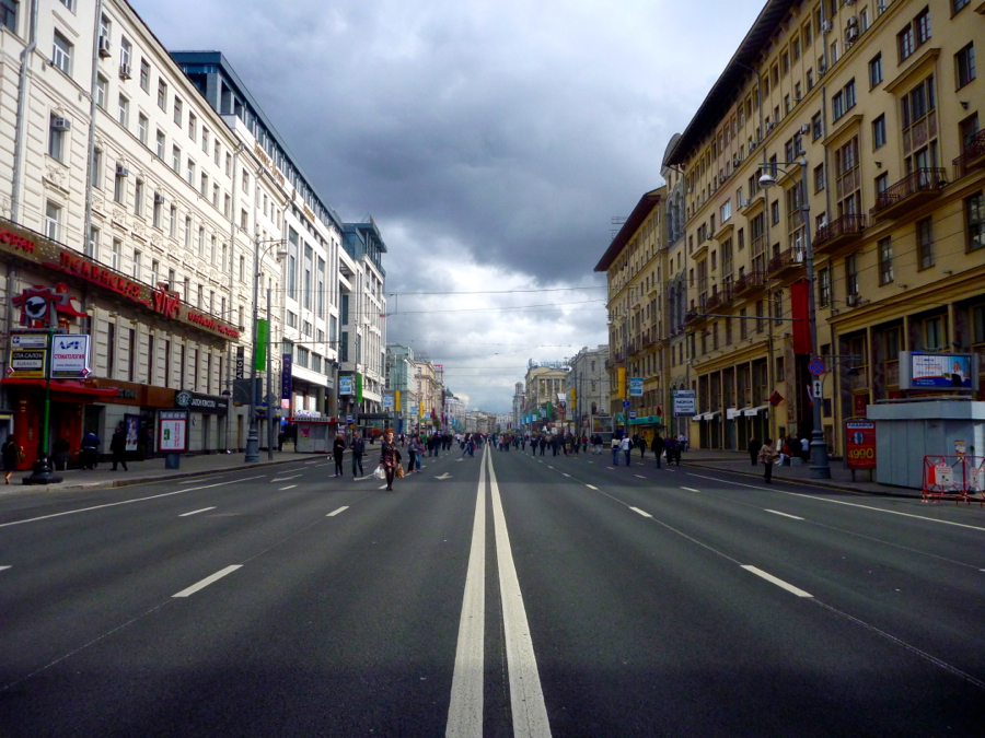 В Москве в июле перекроют несколько центральных улиц, фото
