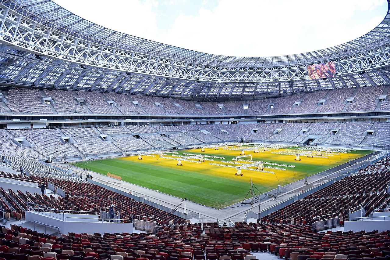 В Москве завершена реконструкция исторического стадиона «Лужники», фото