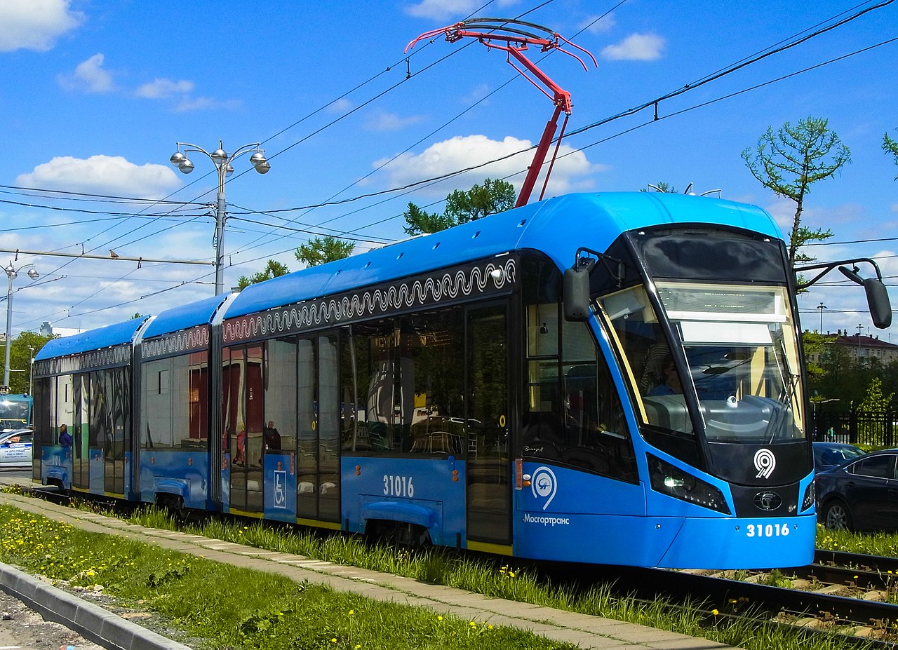 Москва получила 75 новых трамваев «Витязь М»‍, фото