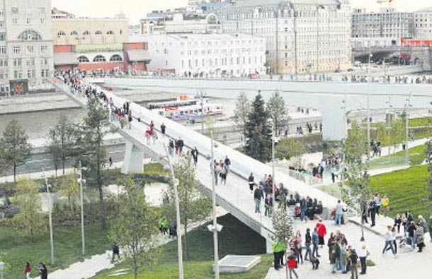Марат Хуснуллин: «Строительство парка «Зарядье» завершено за 2,5 года», фото