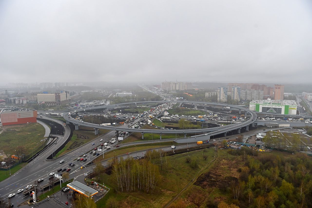 В Москве открылся новый путепровод на Южнопортовой улице, фото