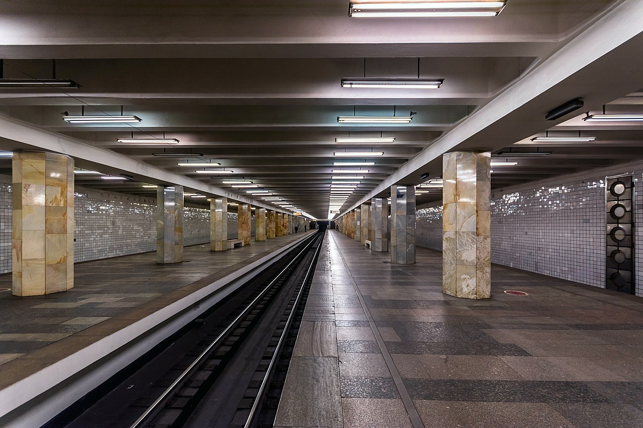 Поезд с пассажирами застрял в тоннеле на «фиолетовой» ветке метро, фото