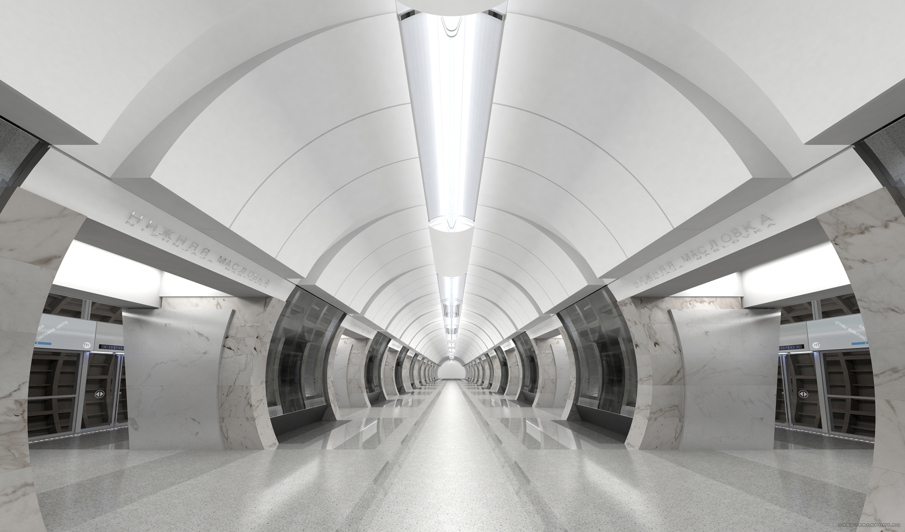 На строящейся станции метро «Нижняя Масловка» создадут крупный ТПУ, фото