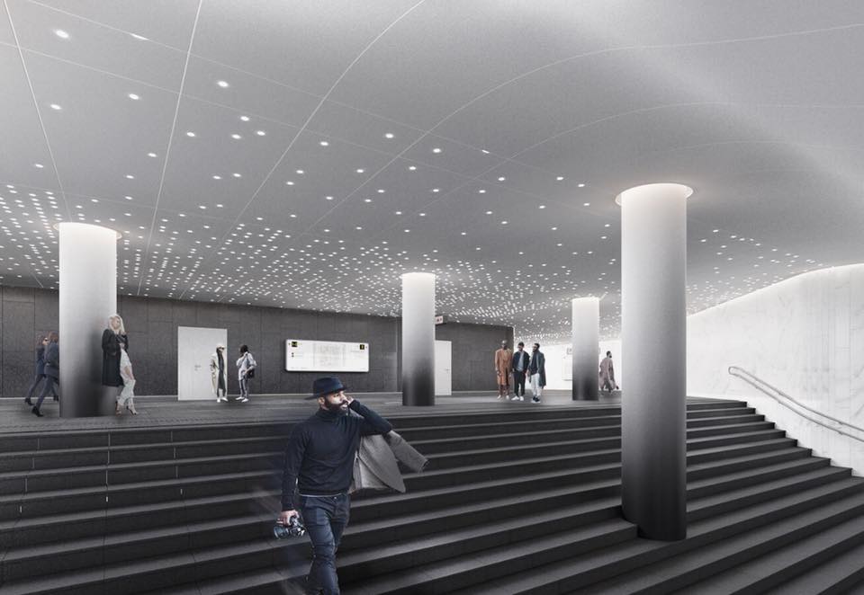 Рыбы и купола: как будут выглядеть две новые станции метро в Москве, фото