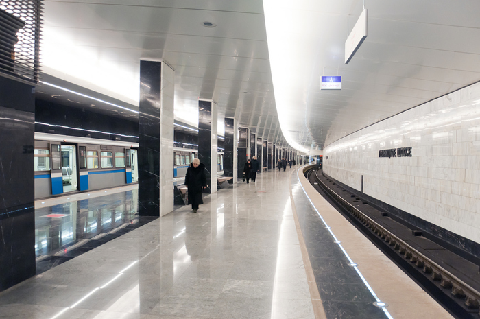 Наземный участок метро в ТиНАО накроют сплошным навесом, фото