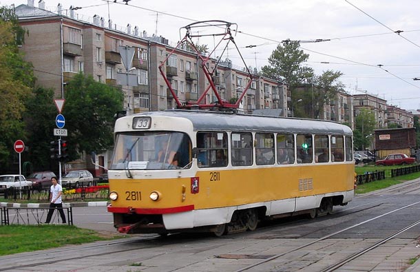 Москвичи стали чаще ездить на трамваях, фото