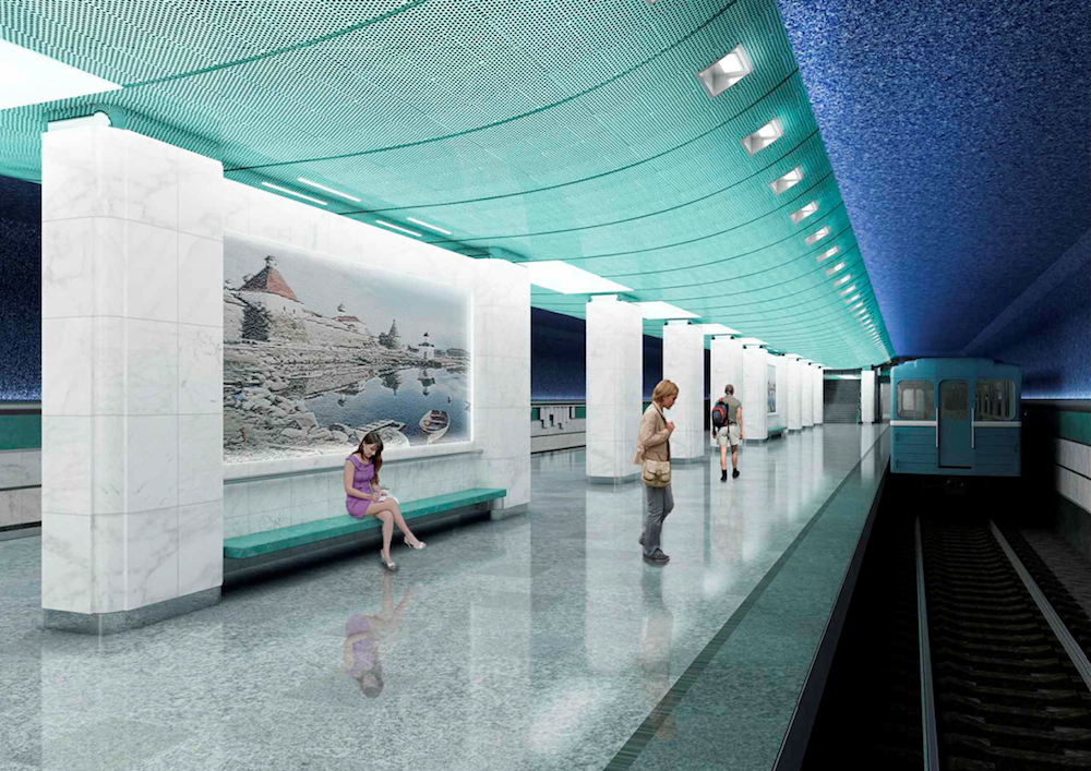 Станцию метро «Беломорская» планируют открыть до конца 2018 года, фото