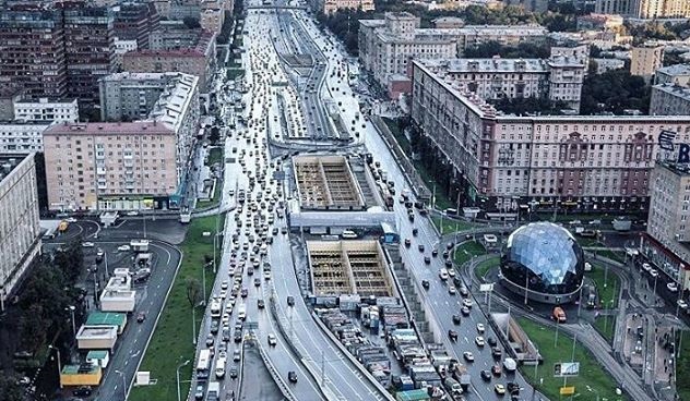 На Ленинградском шоссе 24 и 25 ноября заработает выделенная полоса, фото