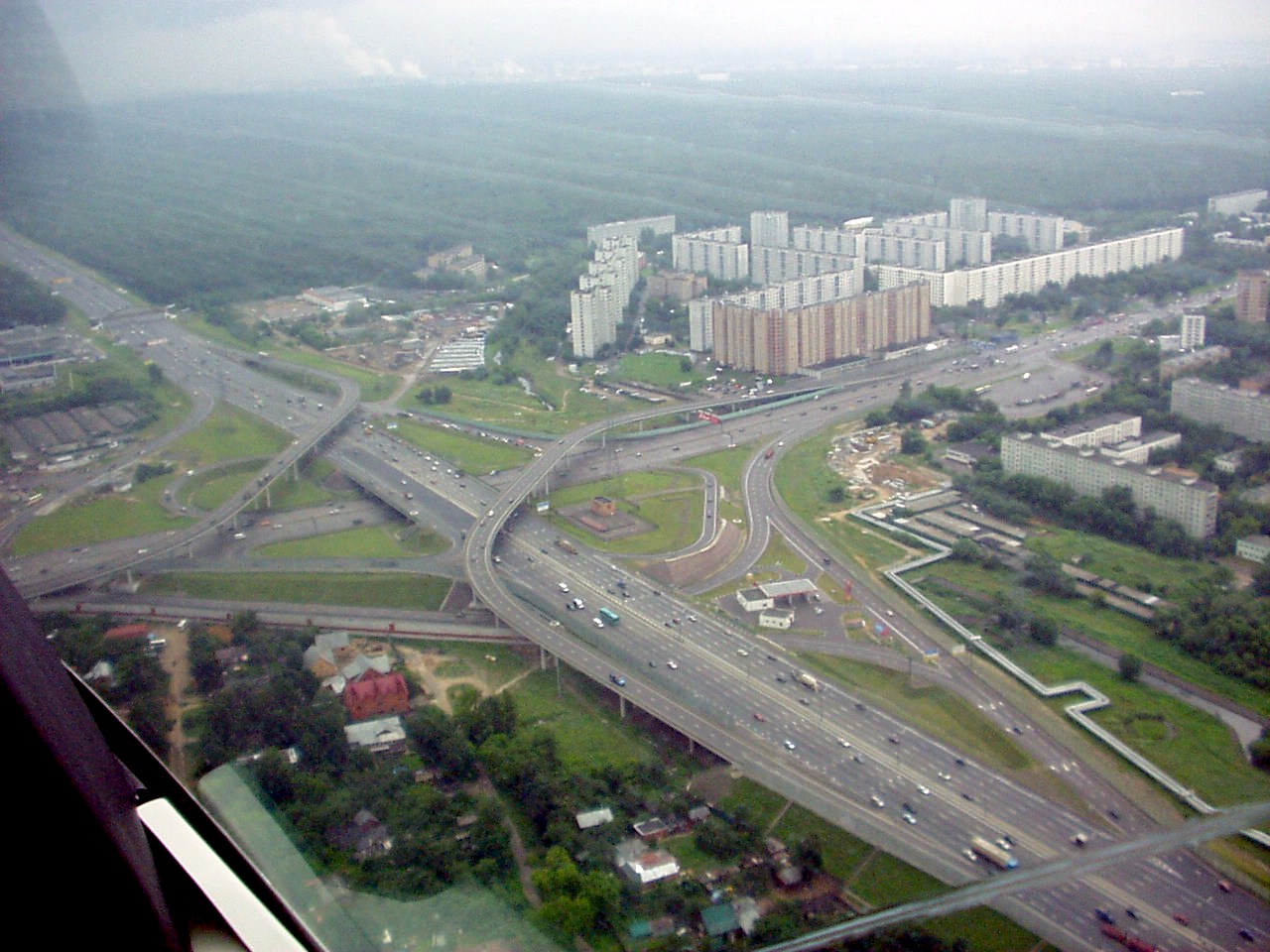 Развязку на пересечении МКАД с Волоколамским шоссе реконструируют, фото