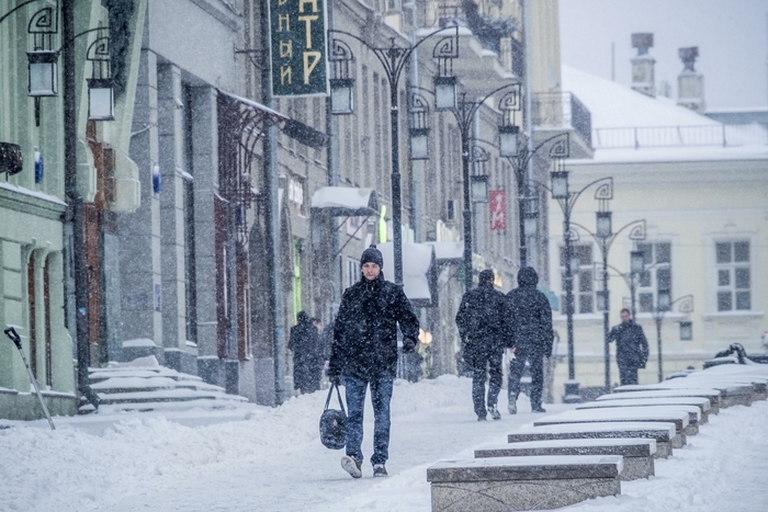 В Москве 3 декабря ожидается небольшой снег и до минус 5 градусов, фото