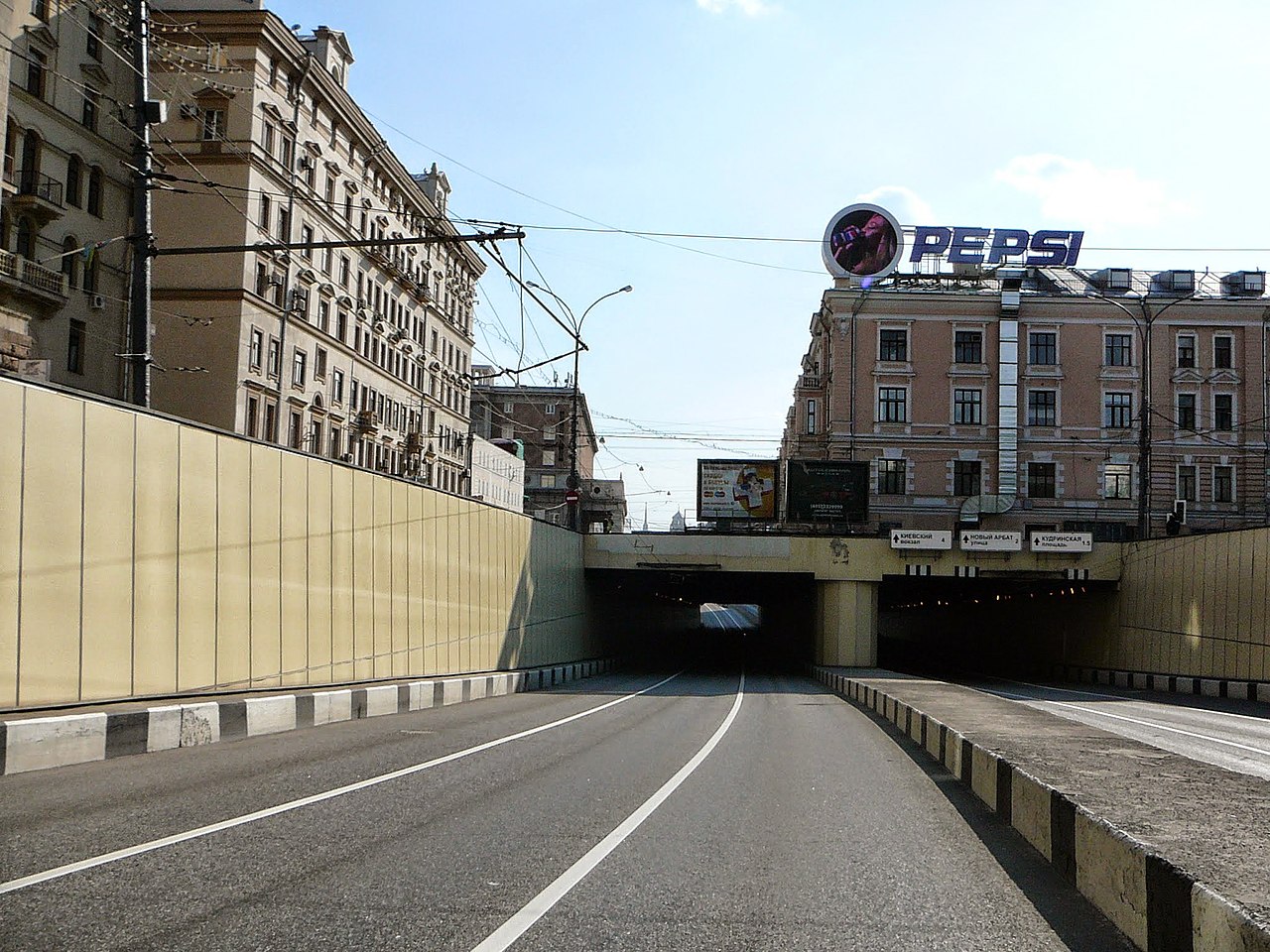Движение в Маяковском тоннеле ограничили до 25 апреля, фото