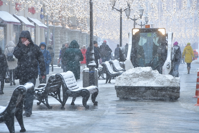 «Желтый» уровень погодной опасности продлили в Москве до 18 января, фото