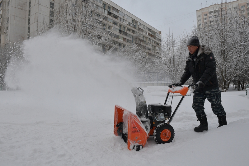 Москва готовится к мощным снегопадам, фото