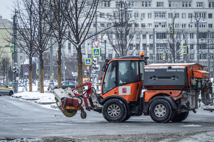 В понедельник в Москве ожидается до 10 градусов мороза, фото