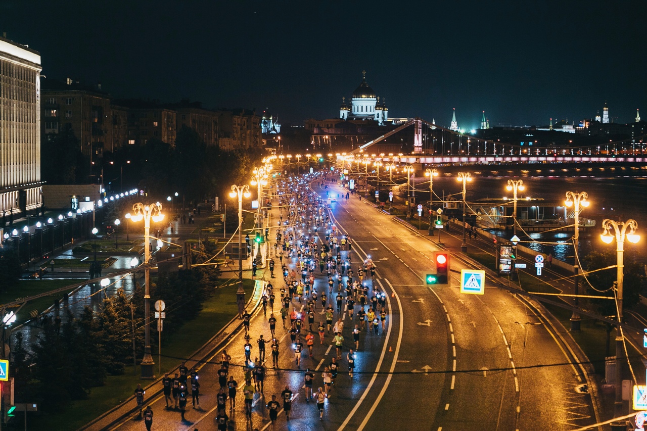 В Москве 13 июля состоится Ночной забег, фото