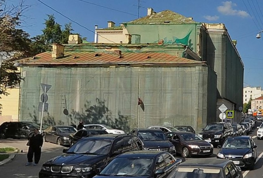В центре Москвы сносят усадьбу графа Разумовского, фото