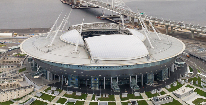 Финал Лиги чемпионов в 2021 году примет стадион «Газпром Арена», фото