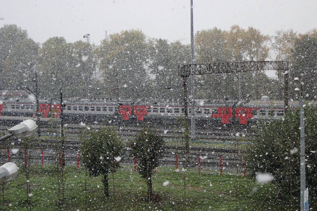 На этой неделе в Москве ожидаются заморозки и первый снег, фото