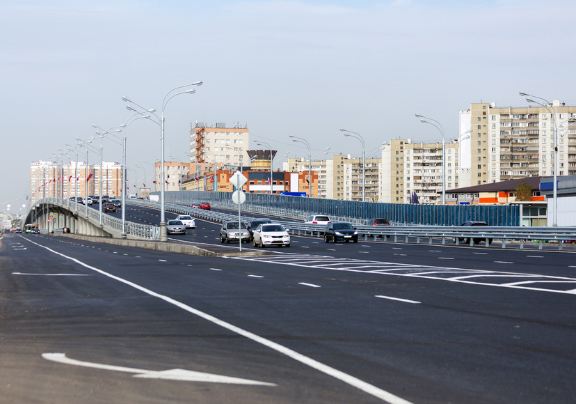 Путин открыл платную трассу М-11 Москва - Санкт-Петербург, фото