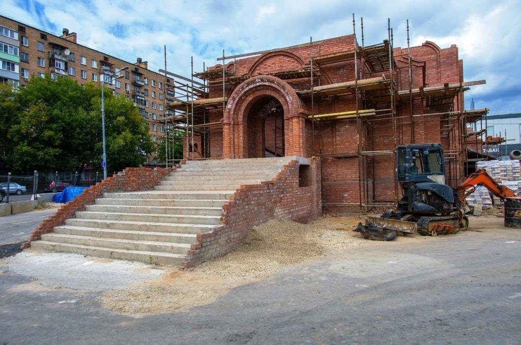 Строительство храма Казанской иконы Божьей Матери в СВАО закончат в 2022 году, фото