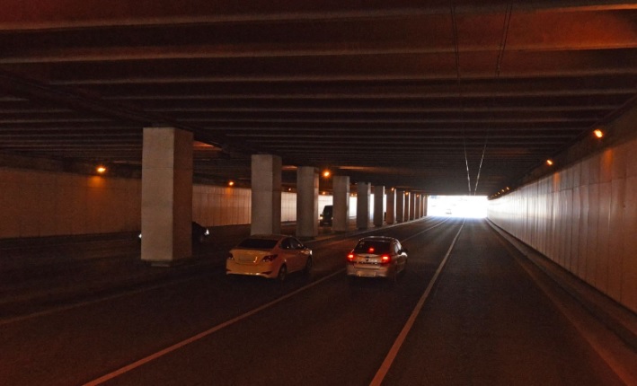 В Каширском тоннеле в Москве планируют провести капитальный ремонт, фото
