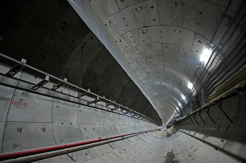 Восточный участок БКЛ метро готов более чем на треть, фото
