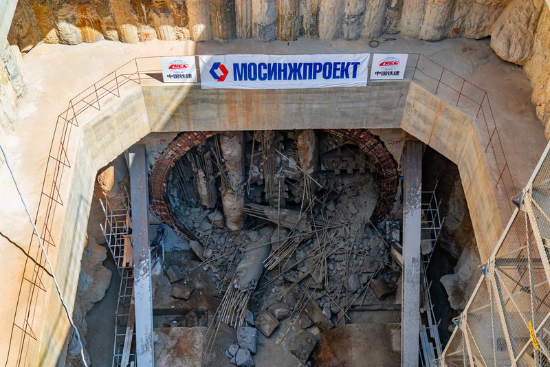 Андрей Бочкарёв: Щит-гигант «Победа» завершил тоннелепроходку  на востоке БКЛ, фото
