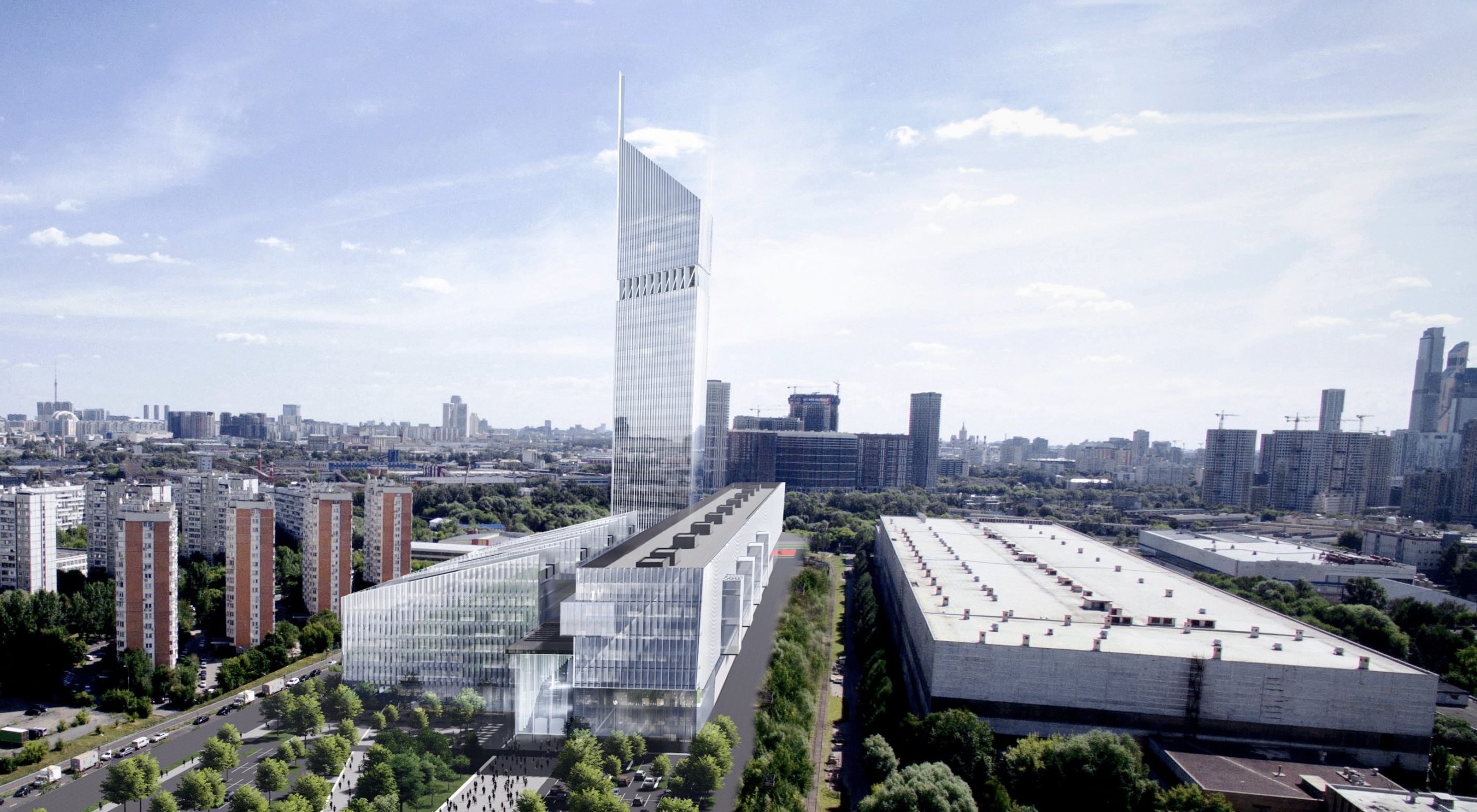 Андрей Бочкарёв: Монолитные конструкции башни НКЦ планируется возводить со скоростью трех-четырех этажей в месяц, фото