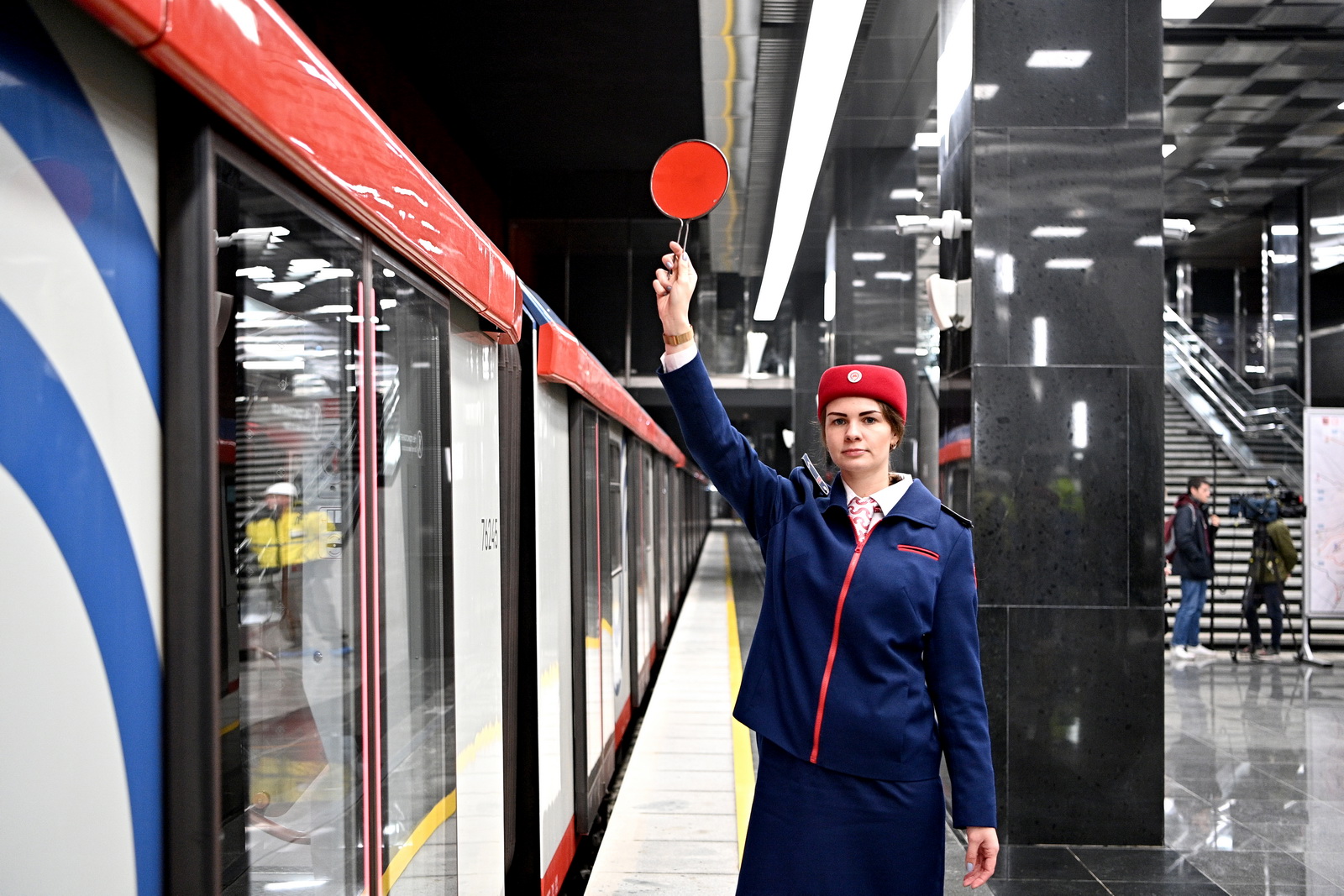 Андрей Бочкарёв: Открытие нового участка БКЛ разгрузит две действующие станции метро и улично-дорожную сеть на западе Москвы, фото