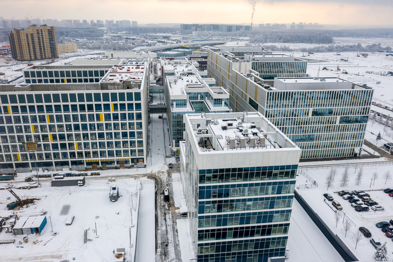 Андрей Бочкарёв: Завершено строительство амбулаторного корпуса больницы в Коммунарке, фото