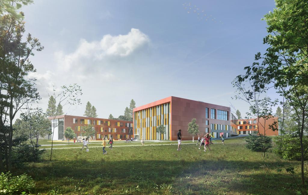 Школу на 2100 учащихся в Троицке планируется достроить в 2024 году, фото