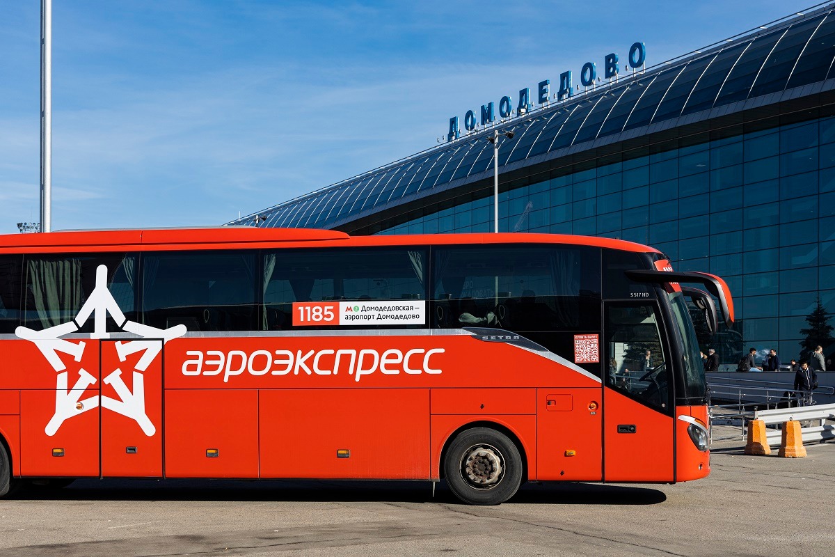 В аэропорт Домодедово на экспресс-автобусах, фото