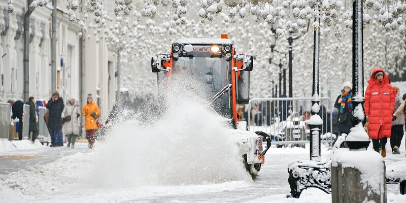 В Москве выпало 80% климатической нормы снега всей зимы, фото