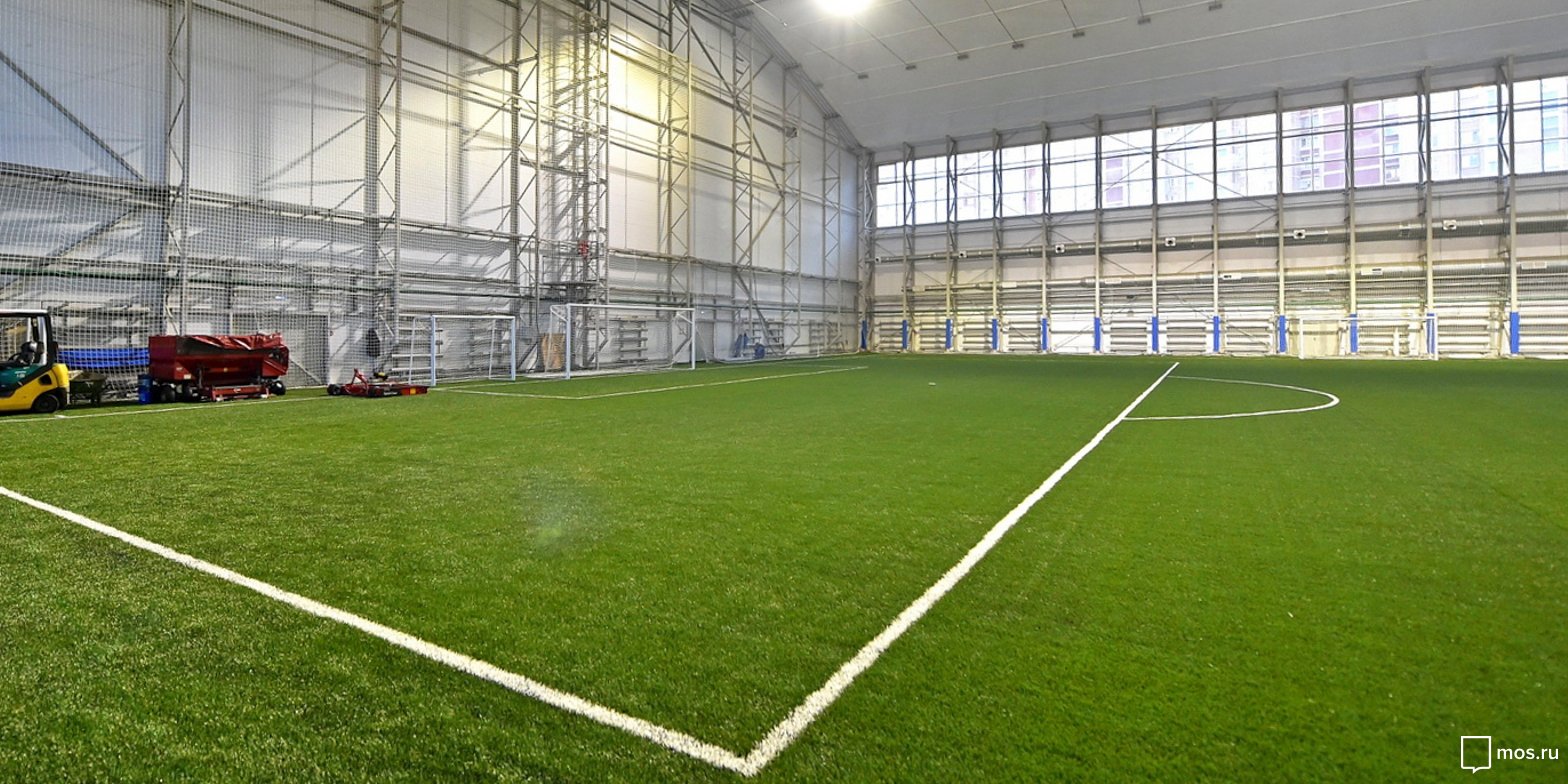 В Западном Дегунино построят новый спорткомплекс с футбольным манежем, фото