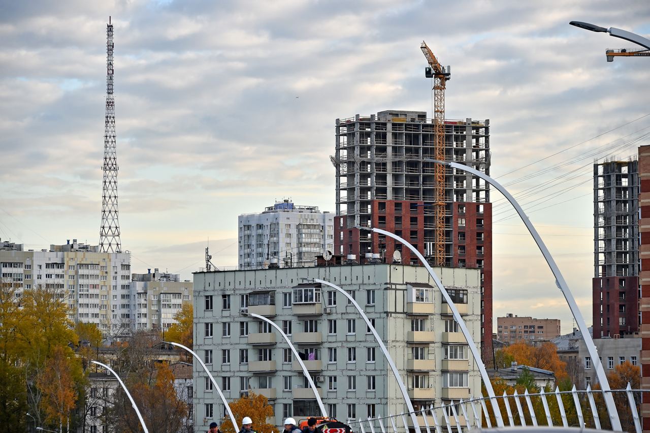 С начала года в Москве построено 66 производственных, коммерческих и торговых объектов, фото