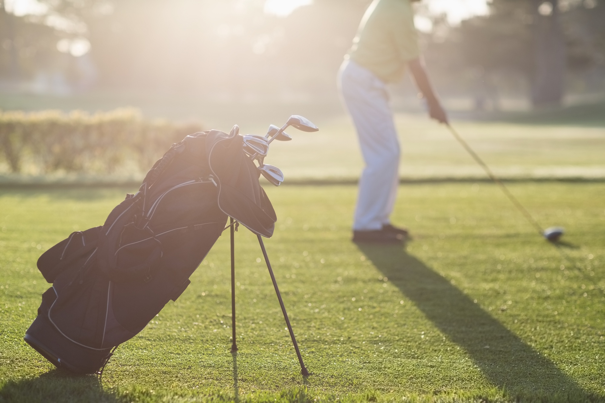 Занятия гольфом теперь доступны столичным «долголетам», фото