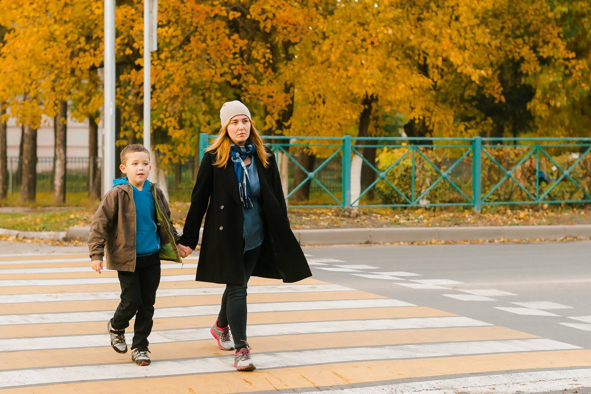 Дойти до школы в Войковском теперь можно пешеходной зоне, фото